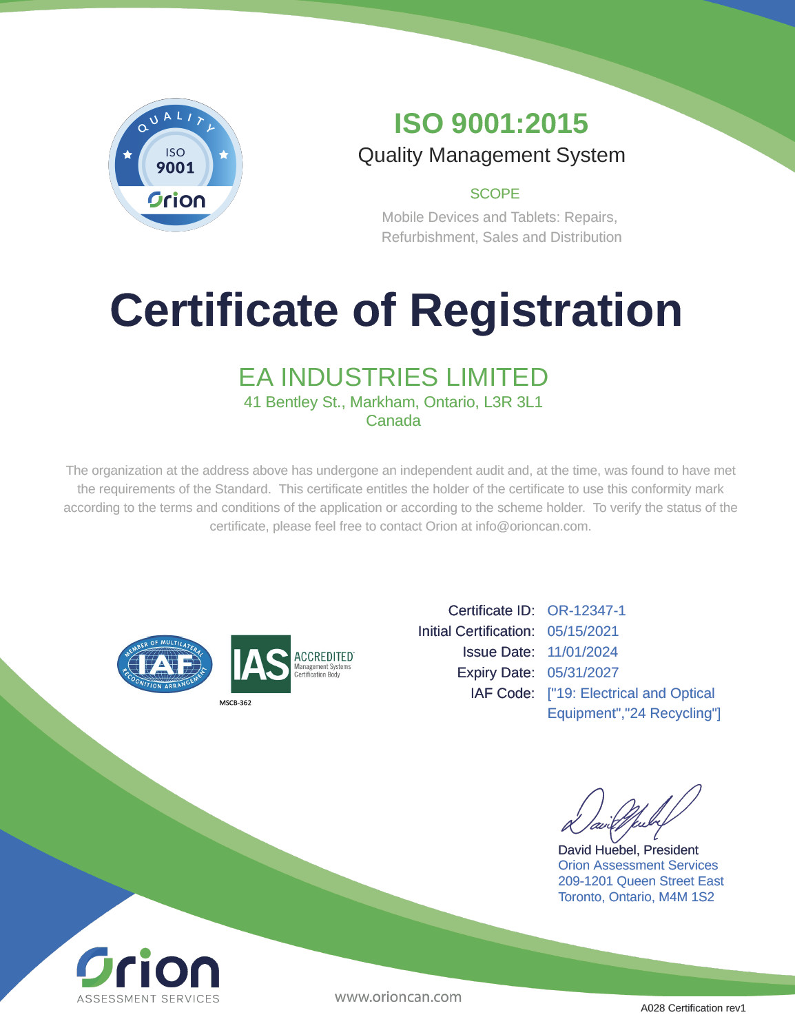 ISO9001 Image